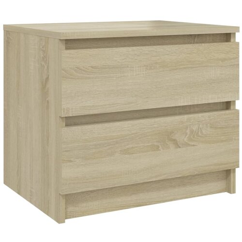 Maison Chic Nočna omarica - Nočna miza sonoma hrast 50x39x43,5 cm iverna plošča, (21688457) Cene