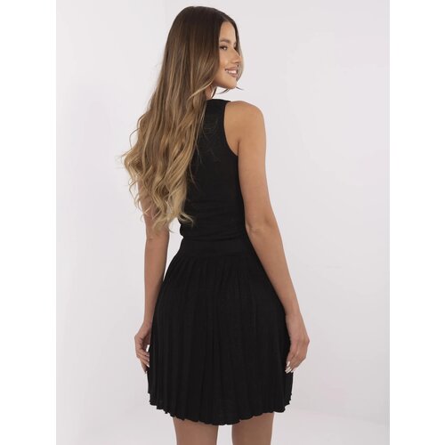 Jean Louis Francoise Skirt-NM-SD-RB62367.47P-black Cene