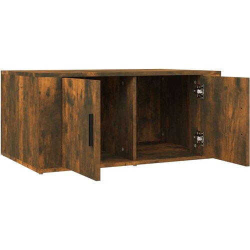 vidaXL Stolić za kavu boja hrasta 80x50x36 cm konstruirano drvo Cene