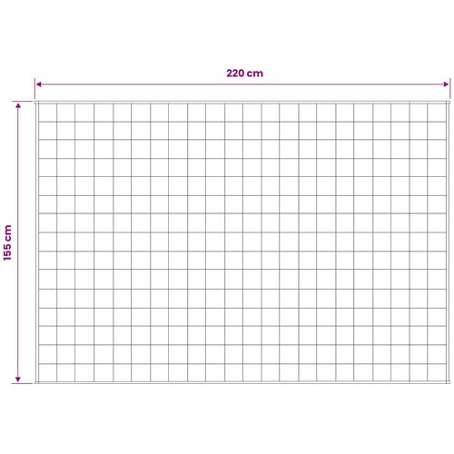 Težak pokrivač Antracit 155 x 220 cm 11 kg 100% Pamuk 205T Slike