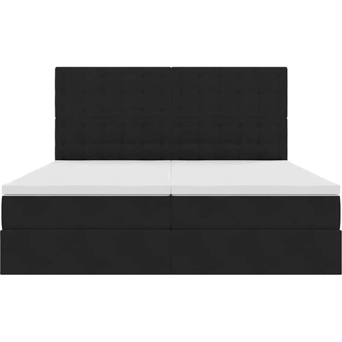  Krevet s od storage s madracem Crna 180 x 200 cm Bar&amp;scaron;un - Crna 180 x 200 cm Gumbi Slike
