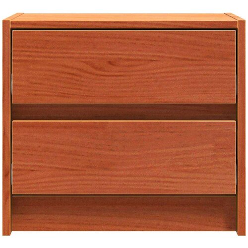  Noćni ormarići 2 pcs Vosak smeđa 40 x 30.5 x 35.5 cm Borovina Slike
