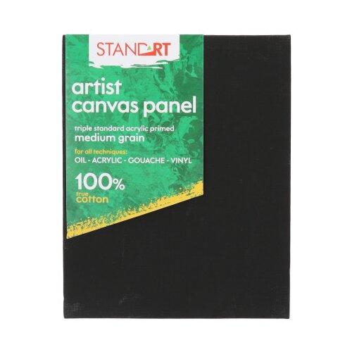  Standart panel, canvas, crna, 10 x 15cm ( 602362 ) Cene