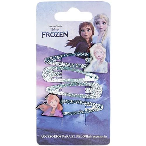 FROZEN 2 HAIR ACCESSORIES CLIPS 4 PIECES