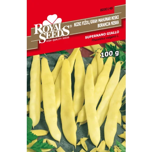 ROYAL SEEDS Sjeme povrća Niski grah mahunar Supernano Giallo (100 g)