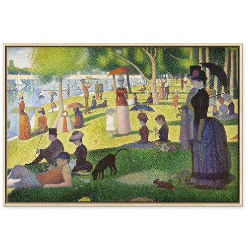  Slika - Georges Seurat &amp;ndash; Sunday Afternoon on the Island of La Grande Jatte 60x40 Slike