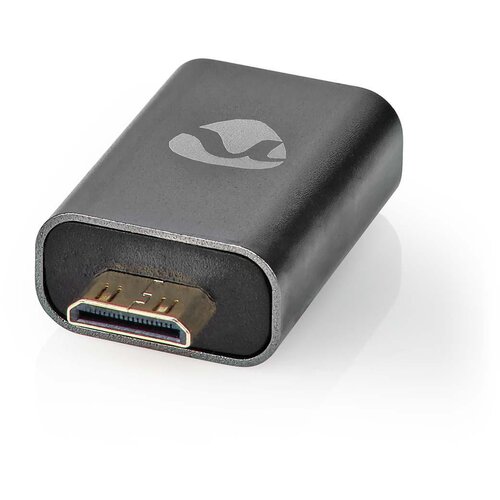 Nedis Aluminijast adapter HDMI mini na HDMI ravni, Siva, (5000218690) Cene