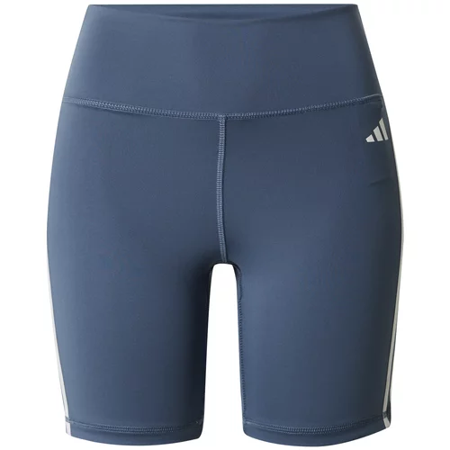 Adidas Športne hlače 'Essentials' mornarska / bela