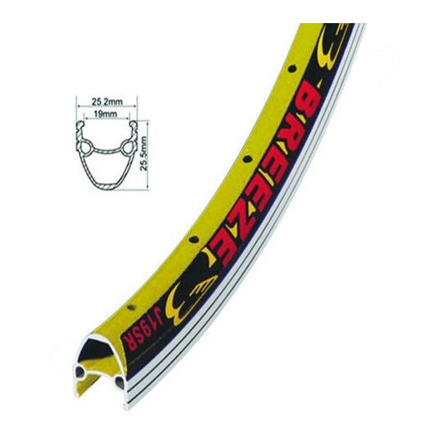 Obruc 26x1.75 alu dupli zuti (OBR0007) Slike