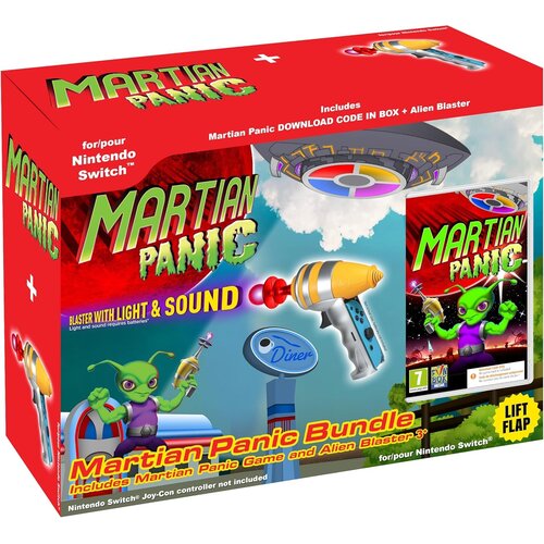  Martian Panic Game and Blaster - koda v &scaron;katlici (SWITCH) Cene