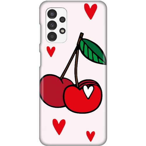Torbica silikonska print za samsung A135F galaxy A13 4G cherry Slike