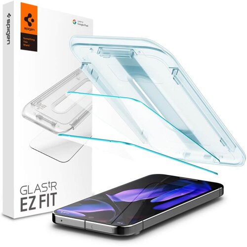 Spigen GLASS KALJENO STAKLO TR EZ FIT HD 2 kom. AGL08445 GOOGLE PIXEL 9 PRO XL/10 PRO XL CLEAR Slike