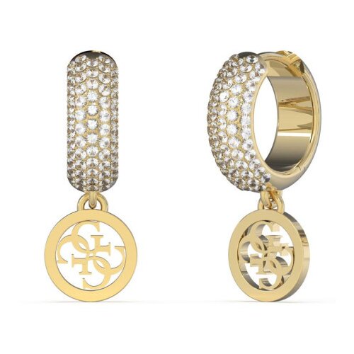 Guess Ženske crazy earrings zlatne minđu&amp;scaron;e od hirur&amp;scaron;kog Čelika ( jube03301jwygt/u ) Slike