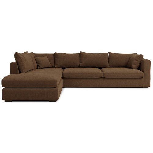 Scandic Smeđa kutna garnitura (lijevi kut) Comfy - Slike