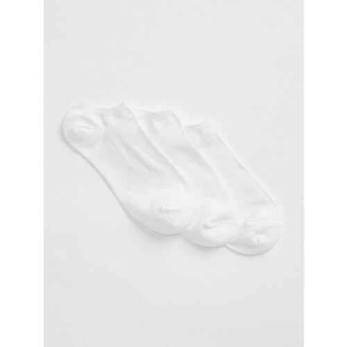 GAP Set of three white women's ankle socks Cene