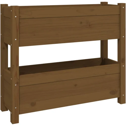 Maison Chic Visoka greda - Greda - Cvetlični Lonec medeno rjava 77x25x66 cm trdna borovina, (21789421) Maison Chic Visoka greda - Greda - Cvetlični Lonec medeno rjava 77x25x66 cm trdna borovina, (21789421)