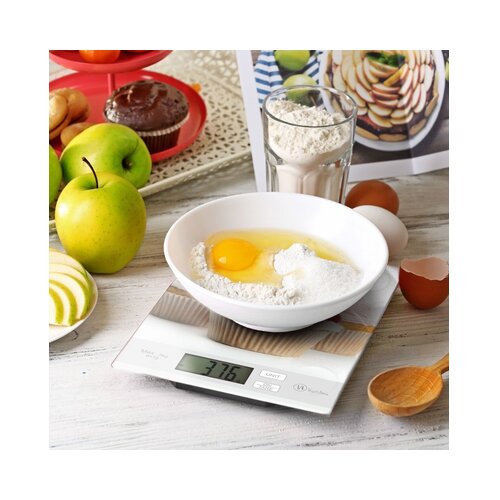 Vog und Arths Kuhinjska tehtnica z LCD zaslonom in fukncijo tare motiv mufina z malinami max. 5kg Cene
