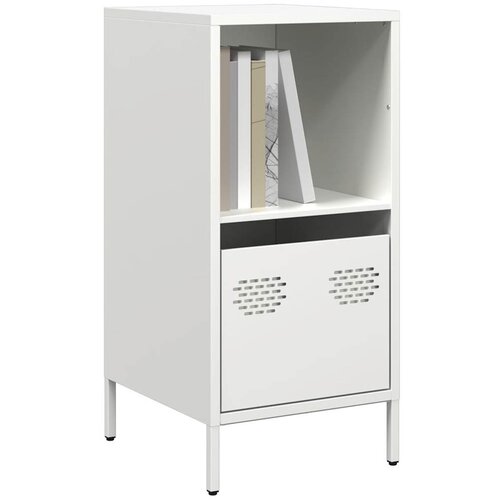 vidaXL Komoda bela 35x39x73,5 cm hladno valjano jeklo Cene