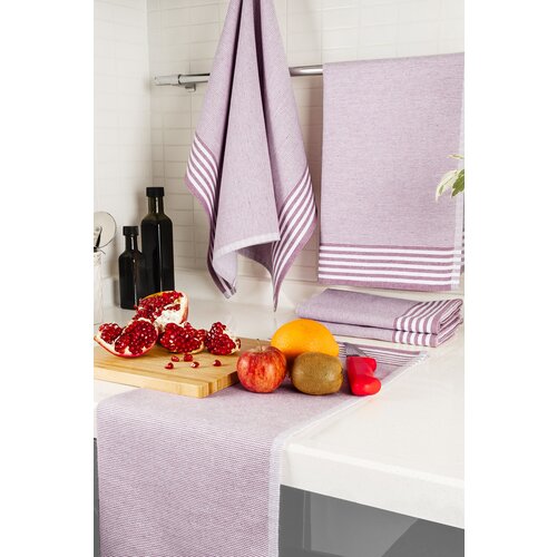 Lessentiel Maison set 5 kuhinjskih krpa Roze Cene