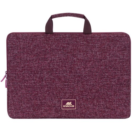  Torba RivaCase 13.3" Anvik 7913 Burgundy Red laptop sleeve with handles Cene