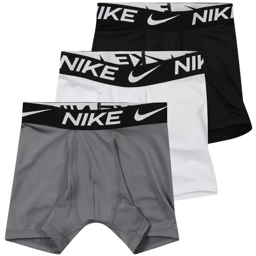 Nike Sportswear Gaće 'ESSENTIAL' siva / crna / bijela