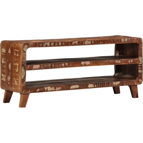 TV ormarić 105x46x32 cm od masivnog obnovljenog drva Cene
