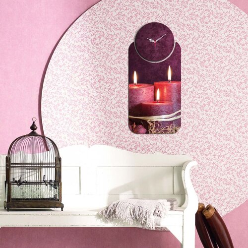 Wallity Zidni sat YMS-18, 68x32 cm, 2 dijela Cijene