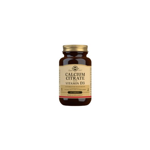 Solgar Kalcij citrat plus D3 vitamin Slike