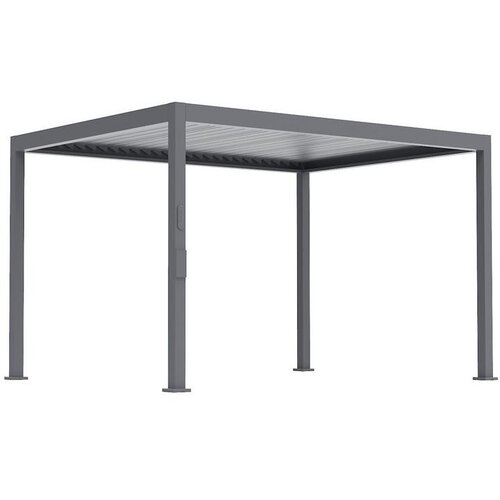 Gardenson Pergola E-core, Antracit, Osvetlitev, 3x4m Slike