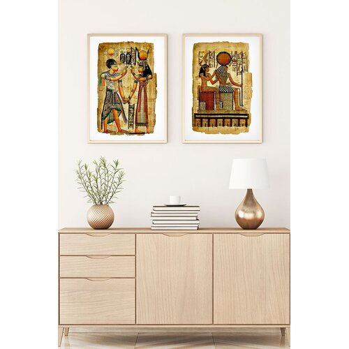Wallity Uokvirena slika Huhu180, 35x50 cm, 2 dijela Cene