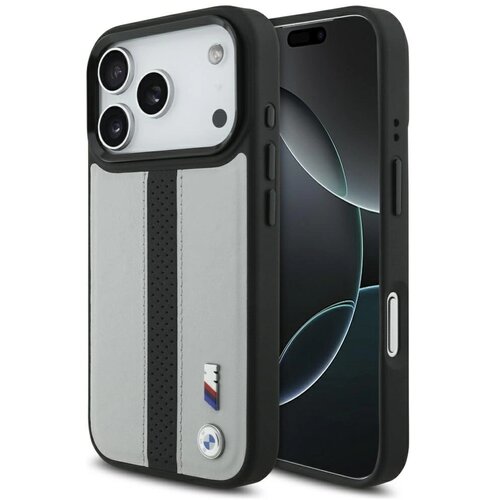 BMW OVITEK ZA MAGSAFE IPHONE 17 PRO M Z PERFORIRANIM LOGOM IN ČRTKAMI, (5000343400) Slike
