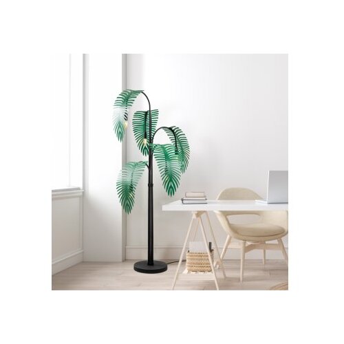 Opviq podna lampa palm 13920 black green Slike