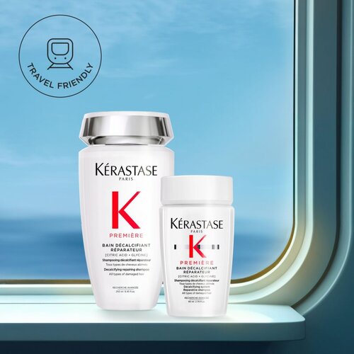 K&amp;eacute;rastase Premi&amp;egrave;re Bain D&amp;eacute;calcifiant R&amp;eacute;parateur &amp;scaron;amponska kopel za po&amp;scaron;kodovane lase 80 ml Slike