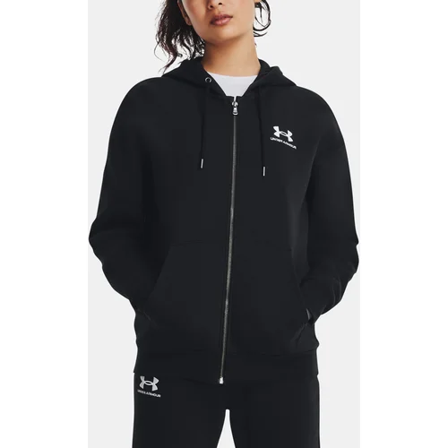 Under Armour Sweatshirt Essential Fleece FZ-BLK - Women