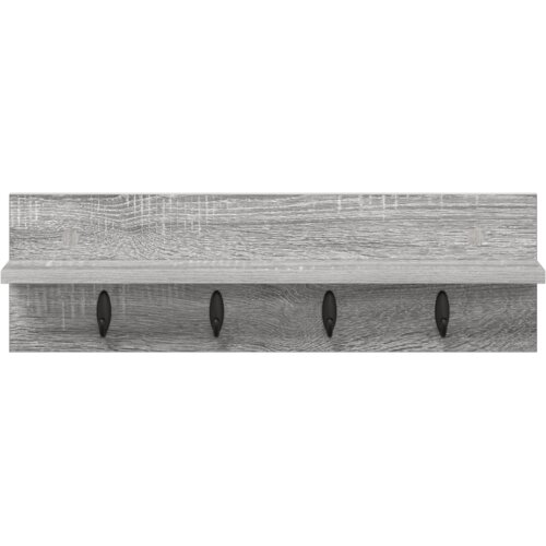 vidaXL Nadwyčajna obe&scaron;alnik za pla&scaron;če Siva sonoma 60 x 10.5 x 18 cm Cene