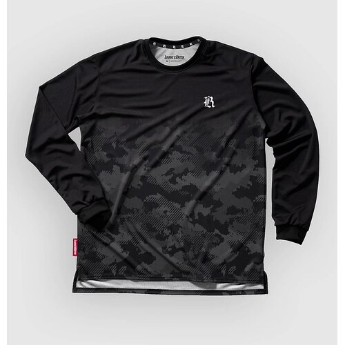 Loose Riders Ess. Dipped Stealth Long Sleeve Jersey black Slike
