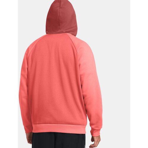 Under Armour UA Rival Flc FZ Colorblock-RED Cijene