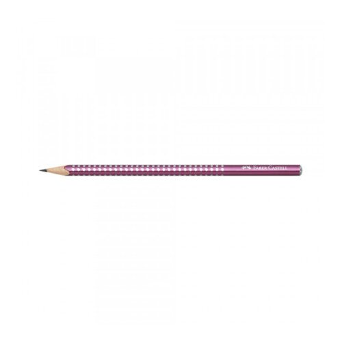 Faber-Castell Faber Castell grafitna olovka grip HB sparkle 118215 pearl bordeaux ( 8584 ) Slike