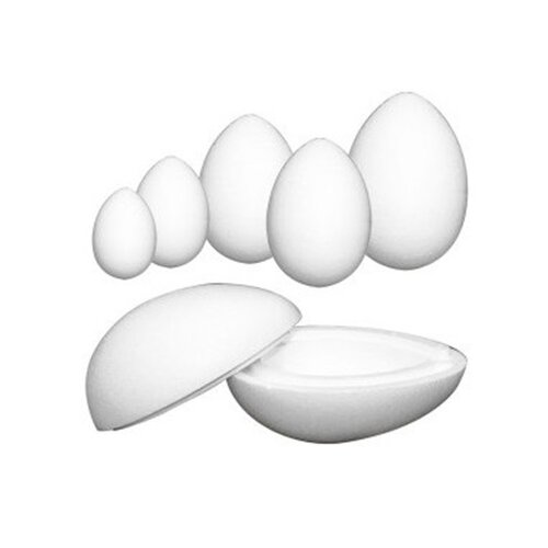 Jaje od stiropora dvodelno 15.5 cm Slike