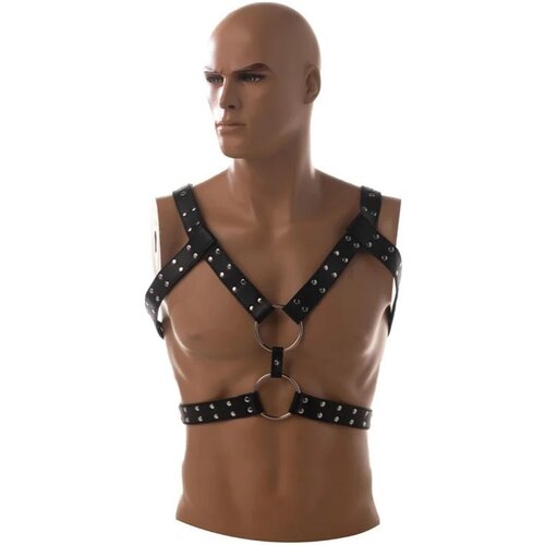 Fetiš muška ukrasna veza | Chest Harness Slike