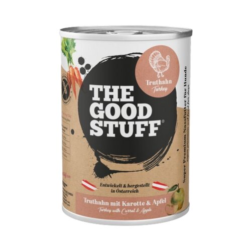 The Goodstuff Puran s korenjem in jabolki, mokra hrana - 400 g Slike