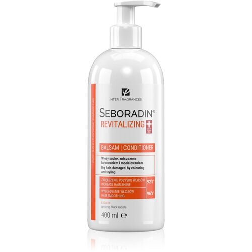 Seboradin Revitalizing balzam za suhe in po&amp;scaron;kodovane lase 400 ml Slike