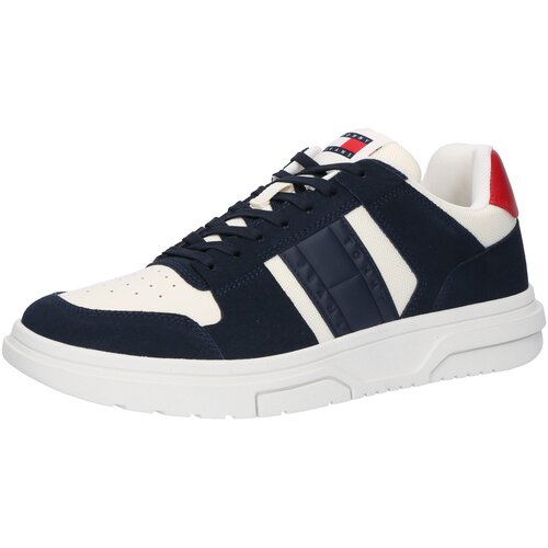 Tommy Jeans Niske tenisice 'The Brooklyn' mornarsko plava / crvena / bijela Cene