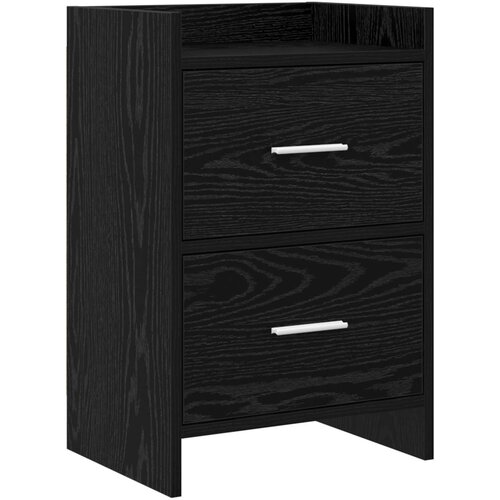  Noćni ormarići Crni hrast 40 x 30 x 60 cm Konstruirano drvo Cijene