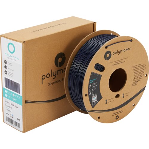 Polymaker PolyLite PLA Galaxy Dark Blue Slike