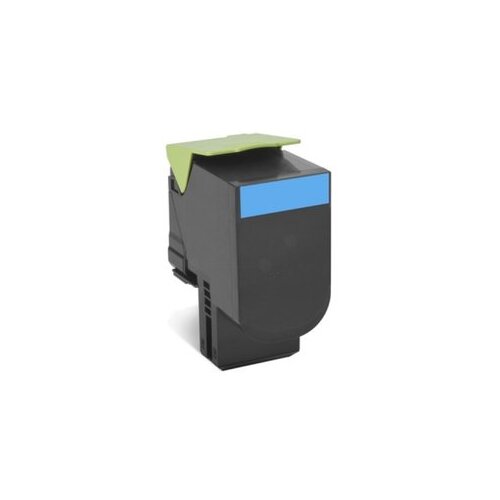 Lexmark 802SC0 (80C2SC0) cyan, kompatibilen toner za 3.000 strani Slike