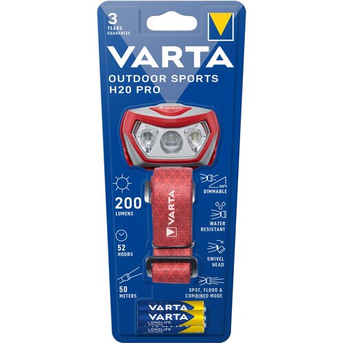 Varta BATERIJSKA SVETILKA H20 PRO OUTDOOR SPORTS Cene