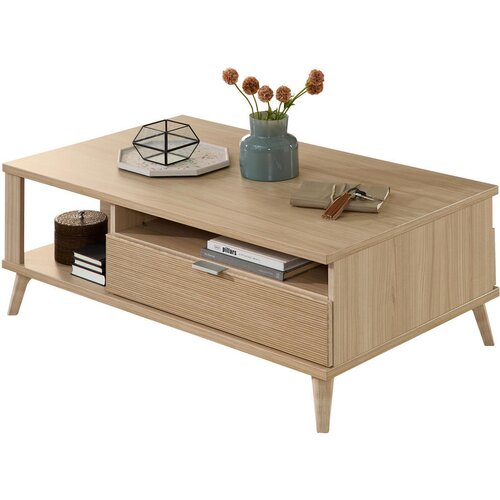 Hom`in KLUBSKA MIZA, 110/40/65 cm barve hrasta Cene
