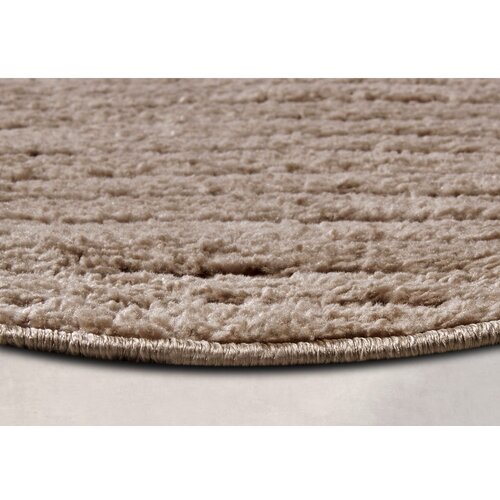 Elle Decoration Svjetlo smeđi okrugao tepih &amp;oslash; 160 cm Panglao New York Taupe &amp;ndash; Slike