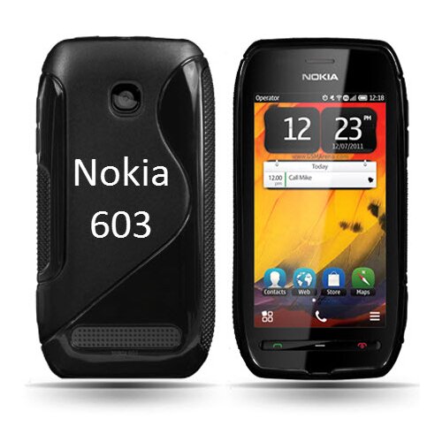  Gumijasti / gel etui za Nokia 603 Cene